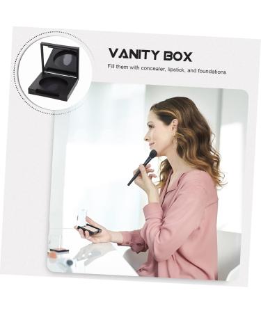 POPETPOP 20 Pcs Blush Box Eyeshadow Box Highlighters Makeup Containers Clear Makeup Organizer Plastic 5x5cmx5pcs Blackx5pcs - Buy Online on GoSupps.com