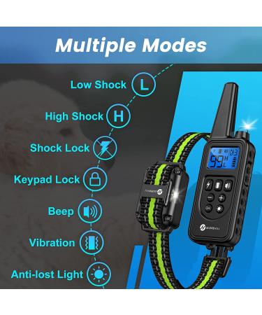 Slopehill Electronic Dog Training Collar - Remote Shock Collar in Green - Buy Online on GoSupps.com