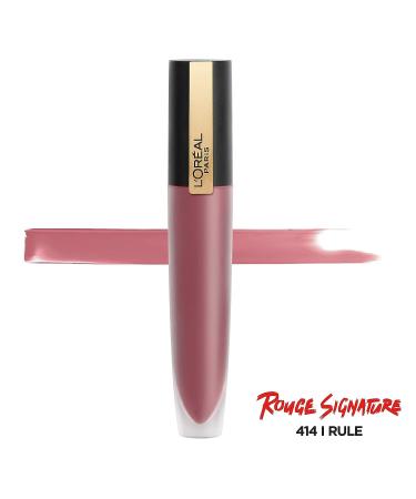 L'Oreal Paris Rouge Signature Matte Lip Stain - I Rule | Long-lasting Matte Finish - Buy Online on GoSupps.com