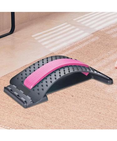 OIIBWQ Ergonomic Lumbar Support Device for Spinal Health pink - Buy Online on GoSupps.com