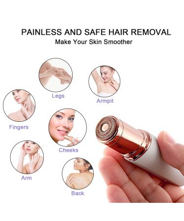 Tuokiy Facial Hair Remover Replacement Heads - 6 Pack Compatible with Finishing Touch Flawless Women's Painless Hair Remover Gen 2 Device - Replacement Blades for Smooth Hair Removal - Buy Online on GoSupps.com