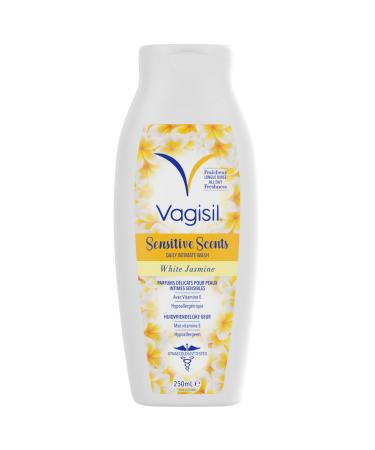 COMBE Vagisil Scensitive Fragrances Intimate Wash With White Jasmine Flower Are Seductive And Long Lasting 250 ml