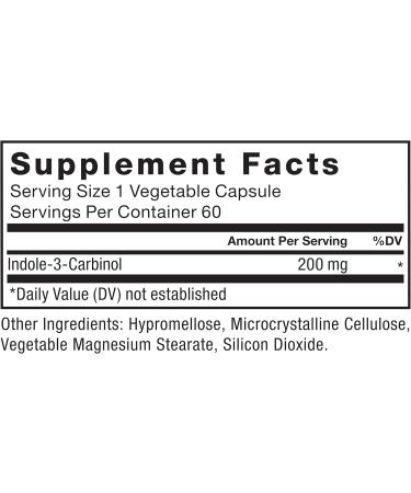 Buy FORCE FACTOR Indole 3 Carbinol 200mg - Detox & Antioxidant Supplement for Men & Women Vegan 60 Capsules - Buy Online on GoSupps.com