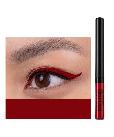 Liquid Colored Eyeliner Pencils Fluorescent Eye Liner Neon Eyeliner Waterproof Halloween Eyeliner Rainbow Eyeliner Matte Colored Eye Liner Multichrome Liquid Eyeliner Quick Dry Eyeliners (Colo