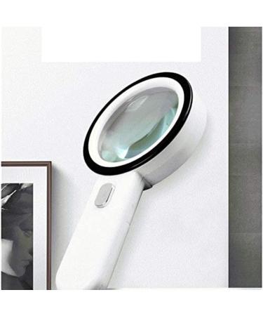 Professional Handheld Large Lighted Magnifier for Seniors Reading Coins Exploring Full of Stars - Buy Online on GoSupps.com