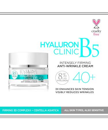 bioHyaluron Concentrated Face Cream 40+ | Day & Night Moisturizer for All Skin Types | 50ml - Buy Online on GoSupps.com