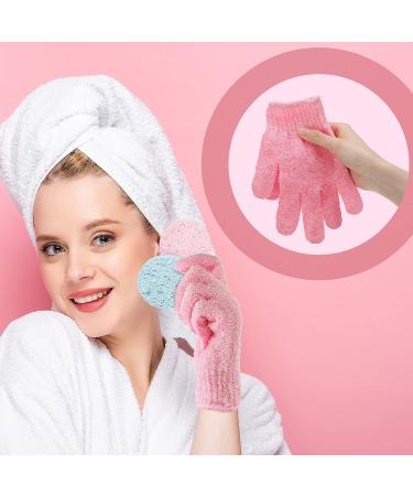 200 Pcs Double-Sided Exfoliating Gloves Bulk | Colorful Shower Gloves for Men, Women, Kids | Beauty Spa, Massage, Deep Clean Scrubber | 13 Colors - Buy Online on GoSupps.com