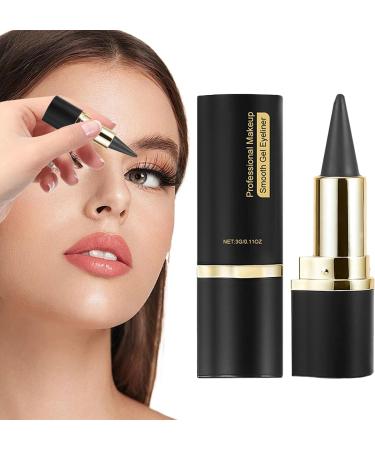 Pen Eye Liner Smudge Proof Natural Cream Precise Tip Eye Liner Waterproof Eyeliner Cream Moisturizing And High-Pigmented Cream Liner Eye Makeup for Mother Wife Girlfriend Gray - Buy Online on GoSupps.com