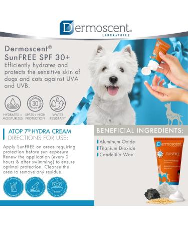 Sunfree | Mineral Sun Protection for Pets | Moisturizing UVA/UVB Protection for Dogs & Cats | Non-Fat Formula | Ideal for Sensitive Skin & Light Fur Colors - Buy Online on GoSupps.com