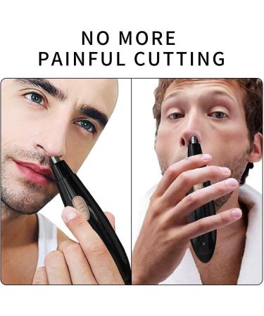 Professional Nostril Nasal Hair Clippers - Painless Eyebrow & Facial Hair Trimmer for Men & Women | International Shipping Available - Buy Online on GoSupps.com