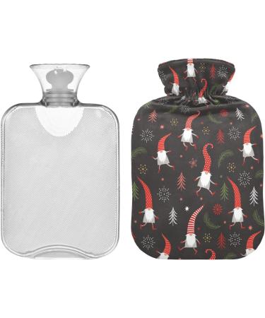 Christmas Gnomes Red Hats Hot Water Bottle | 1L Pain Relief & Heating for Cramps - Buy Online on GoSupps.com