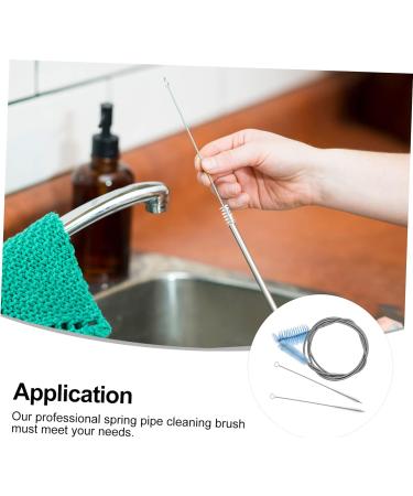 Baluue 15 Pcs Hose Cleaning Brush Dryer Vent Cleaning Brush Dish Washing Machine Cleaner Crevice Cleaning Tool Pipe Cleaner Brush Beer Line Cleaner Flex Hose Stainless Steel Hair Remover Bluex5pcs 20X5CMx5pcs - Buy Online on GoSupps.com