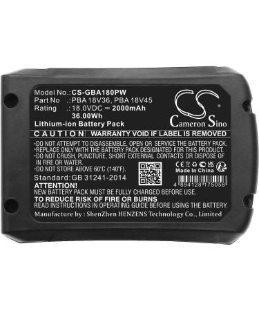 Battery Replacement for Gardena | Compatible with 14907-20 14908-20 P4A PBA 18V/36 AquaClean 24/18V | International Shipping Available - Buy Online on GoSupps.com
