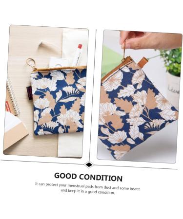 Plafope Women's Travel Organizer - 2-Pack Menstruation Bands & Cosmetic Storage Bags - Buy Online on GoSupps.com
