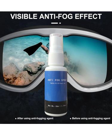 Glasses Cleaner Anti Fog - Eyeglass Defoggers | Eyeglass Cleaning Spray 30ML Antifogging Glass Cleaning Spray for Eye Glasses Sunglasses  - Buy Online on GoSupps.com