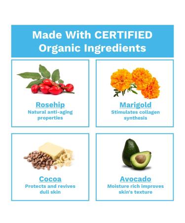 Block Island Organics Revitalizing Night Cream - Organic Anti-Aging Face Moisturizer with Vitamin C & E | EWG Certified - 2 OZ - Buy Online on GoSupps.com