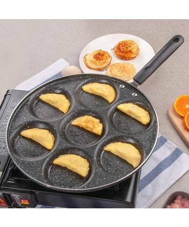 DELURA 7 Holes Frying Pan Multi Function Breakfast Pan Cooking Tools Kitchen Supplies Frying Baking Pan Cooking Pot Kitchen Utensils Cookware - Buy Online on GoSupps.com
