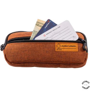 Epi Carry All: Insulated Holder for Epipens & Injectors | Multiple Carrying Options for Diabetic Insulin & Allergy Meds (Brown) - Buy Online on GoSupps.com
