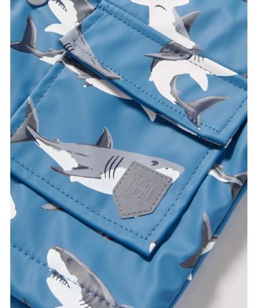 Hatley Girls' Deep-Sea Sharks Raincoat - 18 Months | Waterproof & Stylish - Buy Online on GoSupps.com