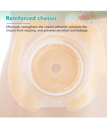 Ostomy Barrier Strips Pack of 20 - Elastic Latex-Free Hydrocolloid Extenders for Colostomy Bags - Waterproof Half Rings for Secure Sealing - Buy Online on GoSupps.com
