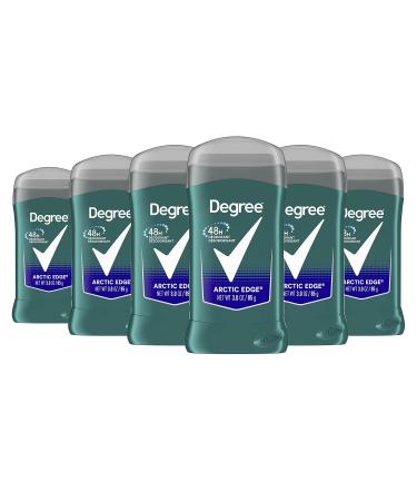 Degree Men Original Aluminum Free Deodorant for Men 48-Hour Odor Protection Arctic Edge 3 Ounce & Men Original Antiperspirant Deodorant for Men Pack of 6 48-Hour Sweat and Odor Protection - Buy Online on GoSupps.com