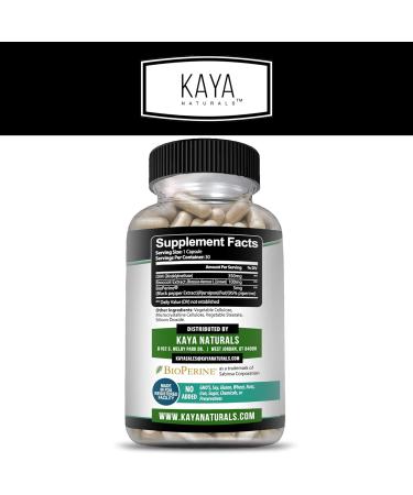 Kaya Naturals DIM Ultra - Hormonal Support Supplement for Women & Men | 30 Vegetable Capsules with Broccoli Extract & BioPerine | Combat Acne Menopause Prostate Issues - Buy Online on GoSupps.com
