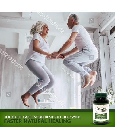 Dimmak Herbs Blood Purifier for Internal Cleansing & Detox | Promotes Liver and Kidney Health | Lab Tested Herbal Supplement - Buy Online on GoSupps.com