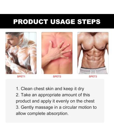 Mentherm Gynecomastia Heating Oil & Gel for Men | Strengthen Chest Muscles - 3 Bottles - Buy Online on GoSupps.com