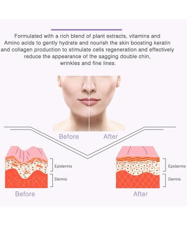 V Face Shaping Mask 4Pcs 35G - Moisturizing Facial Lift for V Line Chin, Slimming Contour, Reduce Double Chin - Set of 4 Masks - Buy Online on GoSupps.com