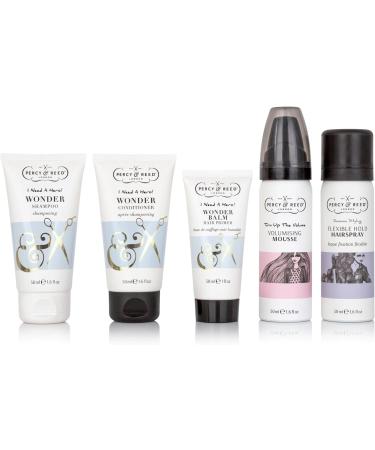 Percy & Reed Wonderful Hair Day Gift Set | 5-Step Regime with Salon-Grade Formulas | Perfect Christmas Stocking Filler - Buy Online on GoSupps.com