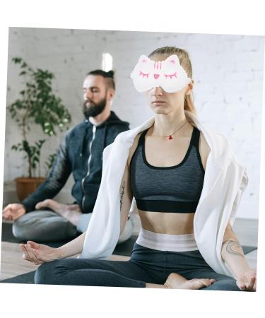 FRCOLOR 3pcs Plush Eye Masks - Cute Sleeping Eye Shades for Party Supplies & Travel | Block Out Light with Stylish Cotton Goggles - Buy Online on GoSupps.com