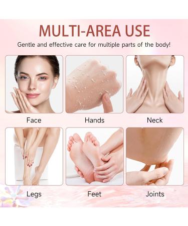 Purifying Exfoliating Gel Facial Exfoliator Cleanser Face Scrub Natural Exfoliating Gel Purifying Cream Gentle for Face Body Deep Cleansing for All Skin 1.76 Fl Oz (Pack of 1) - Buy Online on GoSupps.com