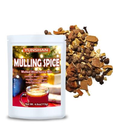 Mulling Spice: Premium Cider Mulling Mix Spice (4.0 oz) - Enhance Your Beverages with Rich Flavor! - Buy Online on GoSupps.com