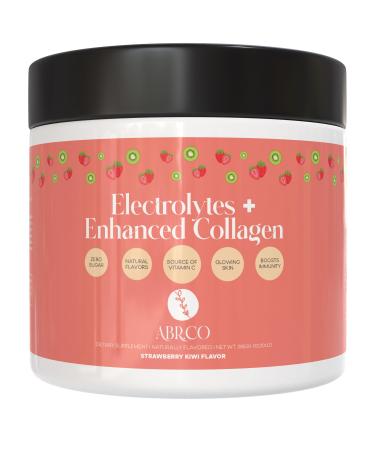 Electrolytes + Enhanced Collagen Zero Sugar Powder with Vitamin C - Muscle Recovery & Hydration Support - 30 Servings - Supports Immune & Joint Health - Keep Your Skin Looking Radiant & Hydrated