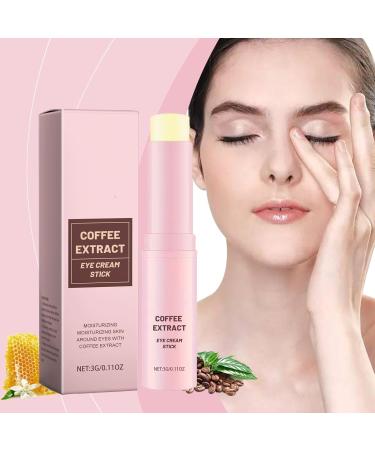 SURORAIN Caffeine Eye Cream Stick Caffeine Eye Cream for Dark Circles Puffiness Anti Wrinkle Hydrating Under Eye Balm Stick Lifting And Firming Eye Cream Smooth Fine Lines and Hydrate Eye Area - Buy Online on GoSupps.com