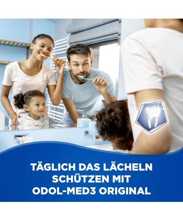 Odol-med3 Toothpaste 75ml - 3-in-1 Protection for Strong Teeth Healthy Gums & Fresh Breath | International Shipping - Buy Online on GoSupps.com