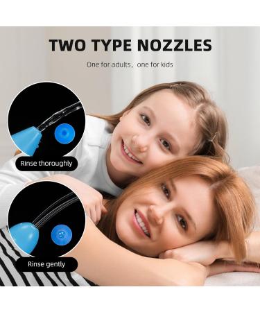 Buy Nasal Shower Set - 300ml Nasal Douche for Adults & Kids | Effective Cold & Allergy Relief - Buy Online on GoSupps.com