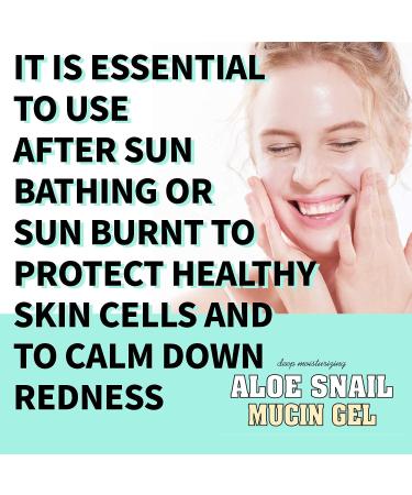 Buy The Skin House Aloe Snail Mucin Gel 1.7oz - Hydrating & Soothing Skincare for All Skin Types | International Shipping Available - Buy Online on GoSupps.com