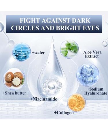  Orgrul Anti Wrinkle Serum Instant Firm Eye Cream with Collagen & Aloe Vera Extract Eye Cream for Dark Circles and Parasite Eyelids Eliminates Wrinkles - Buy Online on GoSupps.com