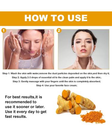 SAME Turkumeric Serum recovery serum for face clear skin turmeric facial serum for whitening 60 ml 2 pieces - Buy Online on GoSupps.com