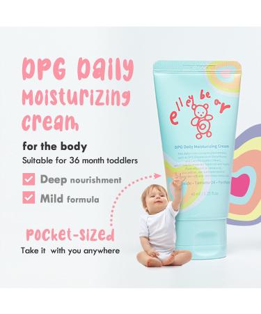 Daily Baby Moisturizing Cream - Korean Hypoallergenic Face Cream for Sensitive Skin | Vegan Tamanu Oil Hydrating Moisturizer (1.35 fl oz - Buy Online on GoSupps.com