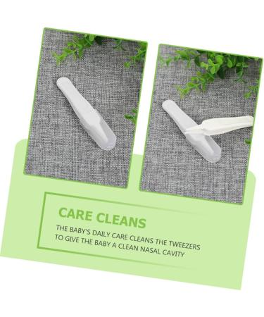 Kisangel 5pcs Nose Cover Navel Care Tweezer Set - Safe Clips for Booger and Ear Wax Removal - Child and Elderly Care Tweezers - Buy Online on GoSupps.com