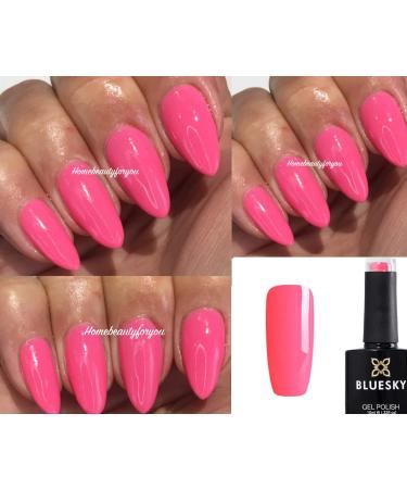 Bluesky Gel Nail Polish PINK BUBBLEGUM Spring Summer Color A88 Nail UV LED Soak Off 10ml - Buy Online on GoSupps.com