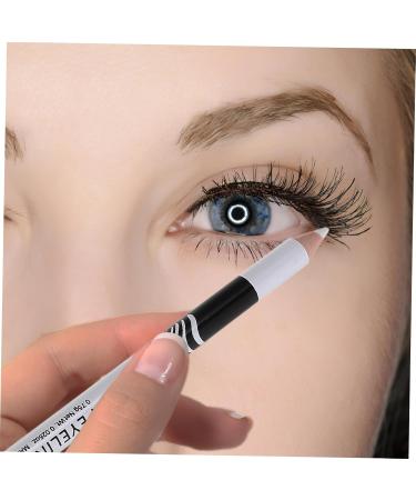 TOVINANNA Eyeshadow 50 pcs Cosmetics White Cosmetic Smudge-proof Multi-function & Lying Simple Highlighter Gliding Line 1 count (Pack of 1) Whitex5pcs - Buy Online on GoSupps.com