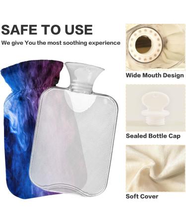 1L Hot Water Bottle - Soft Plush Cover Winter Hand & Feet Warmer for Kids & Adults - International Shipping - Buy Online on GoSupps.com