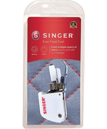SINGER Even Feed Walking Presser Foot - Perfect for Matching Stripes & Plaids | Quilting & Sewing with Pile Fabrics | New Version - Buy Online on GoSupps.com