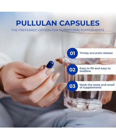 Buy 500 Clear Vegetarian Empty Capsules Size 00 - DIY Supplements - Pullulan Capsules with Micro Lab Spoons | High-Quality Fillable Caps - Buy Online on GoSupps.com