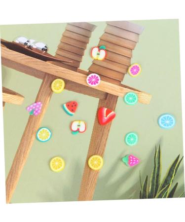 FRCOLOR 1000 Piece Kit for Making Lip Gloss Nail Charms Nail Art Discs for Lip Gloss Nail Art Discs Halloween Peach Slices Manicure Tools Polymer Clay 3D - Buy Online on GoSupps.com