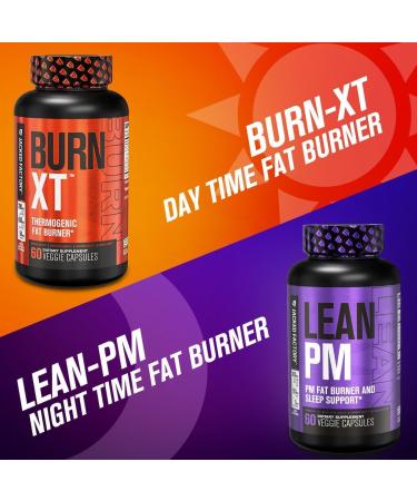 Jacked Factory Lean PM Night Time Fat Burner Sleep Aid Supplement & Appetite Suppressant for Men and Women - 180 Stimulant-Free Veggie Weight Loss Diet Pills - Buy Online on GoSupps.com