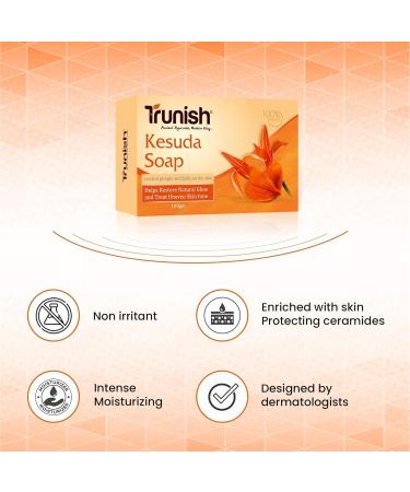 SS Natural Handmade Kesuda Bathing Soap - Moisturizing & Nourishing Paraben & Sulphate Free Summer Special for Men & Women - Buy Online on GoSupps.com